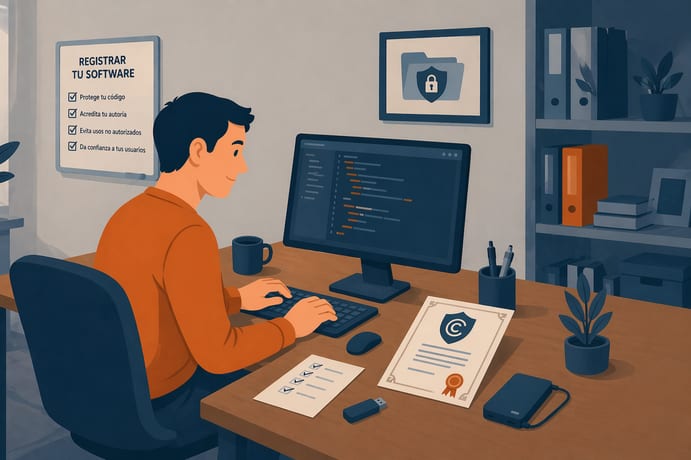 Cómo registrar un software