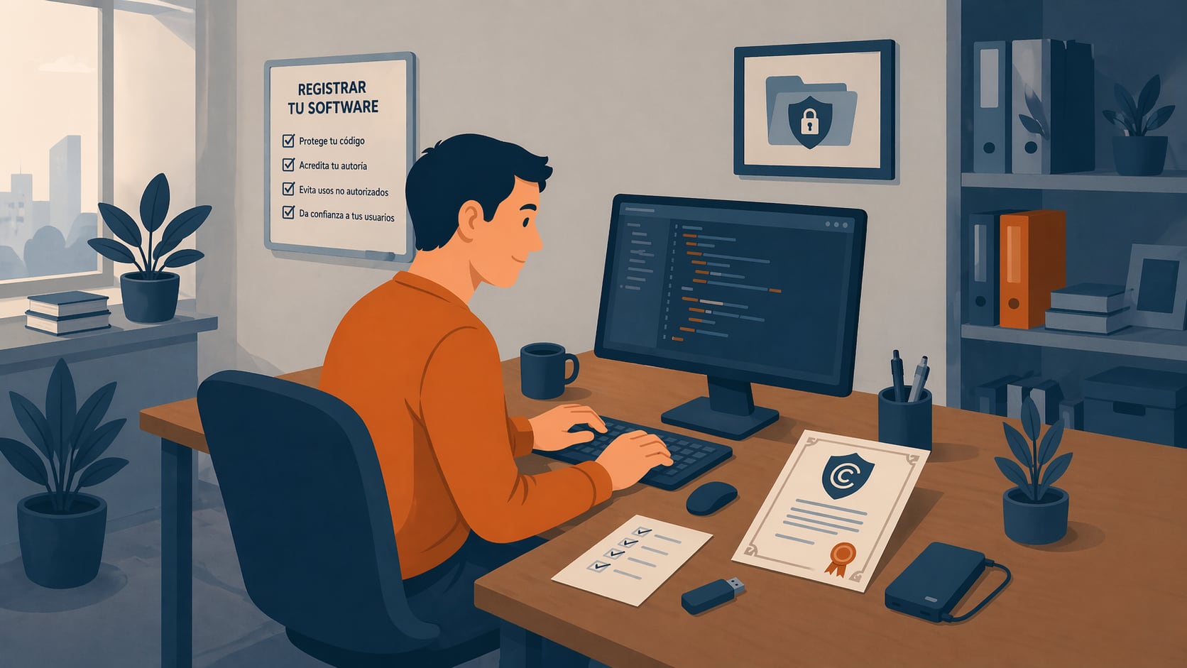 Registro y protección de software