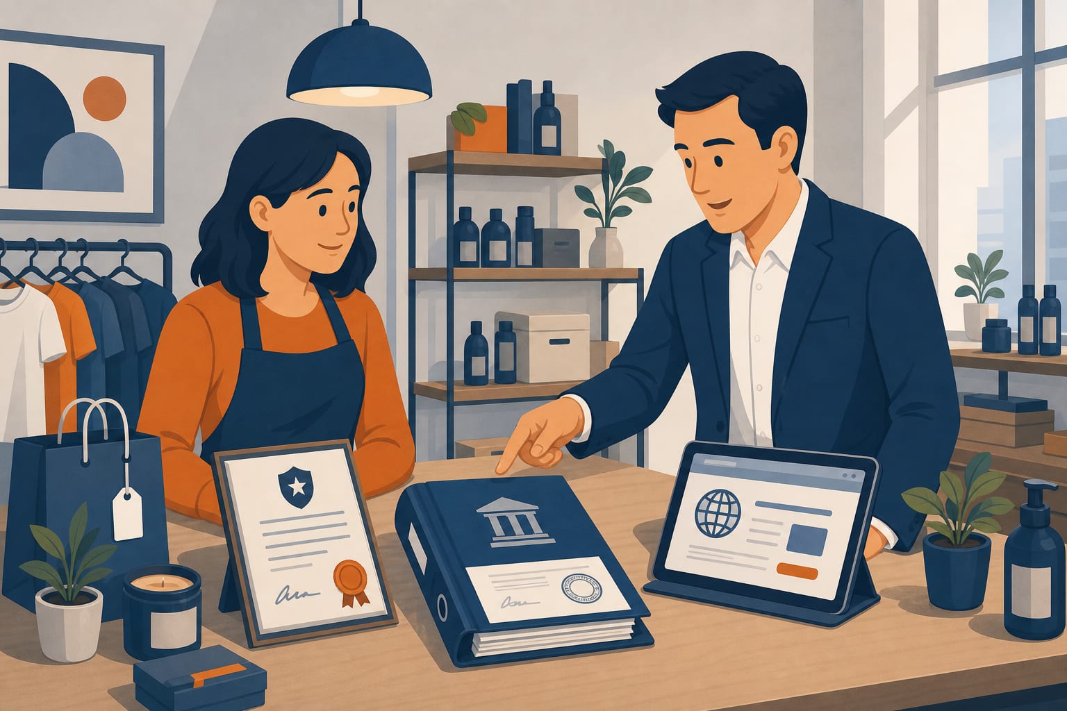 Capas de identidad empresarial: marca, estructura societaria y presencia digital