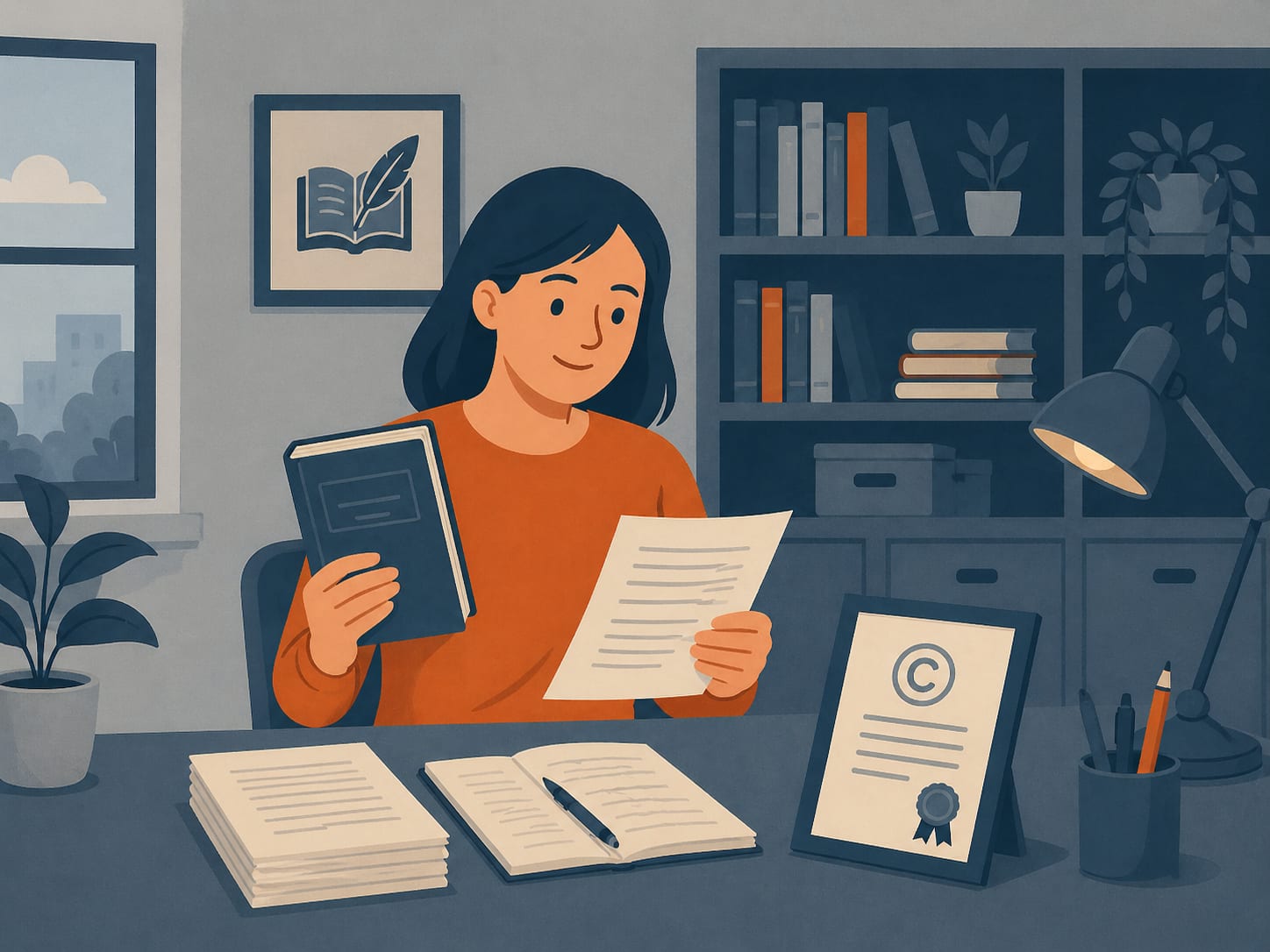Registro y protección de libros